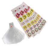 100pcs Disposable Easy Tear Wrapper Bag Rice Ball Packing Wrappers Onigiri Wrappers Rice Ball Packing Bags