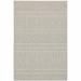 3 X 5 Gray and Ivory Indoor Outdoor Area Rug