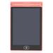 Electronic Drawing Tablet Drawing Pads 6.5inch LCD Writing Tablet Early Education Doodle Board Drawing Tablet for 3 Years Old LCD Writing Tablet for Kids Doodle Board pink