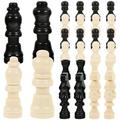 2 Sets Wooden Chess Pieces Mini Chess Wood Chess Wood Chess Set Pieces Chess Pieces for Children