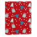 OWNTA Red Gift Xmas Tree-01 Pattern Book Accessories: PU Leather Protective Cover with Polyester Inner Cloth - Suitable for Different Occasions - 6.3x8.7 Inches