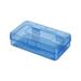 TUWABEII Plastic Large Pencil Box Capacity Clear Boxes With Snap-tight Lid Stackable Design And Stylish Office Supplies Storage Organizer Box for Kids