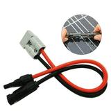 Lierteer Waterproof 50 Amp Plug To Solar Panel Cable Y Adaptor Connector 30Cm 4MmÂ² 12Awg