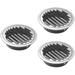 3pcs Air Vent Cover Round Air Vent Louver Grille Cover Ventilation Accessory 120mm