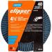 1 Pc Norton Clipper 4-1/2 In. D X 5/8-11 In. Zirconia Alumina/X-Wt Cotton Flap Disc 40 Grit 1 Pk