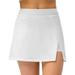 Women s Athletic Tennis Skirt with Ball Pocket - Workout Golf Exercise & Running Skortï¼Œ