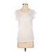 Nike Active T-Shirt: White Activewear - Women's Size Small