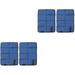 4 Pcs Insulated Folding Seat Pad Camping Pad Outdoor Cushion Supple Mat for Camping Park Picnic