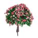 TOYMYTOY Artificial Mini Tree Plants Miniature Garden Landscaping Decor Simulation Plastic Tree Decoration House Model Tree (Hibiscus Syriacus Tree)