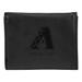 Black Arizona Diamondbacks Laser-Engraved Trifold Wallet