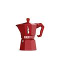 Bialetti Moka Express Exclusive 3-Cup Red