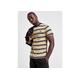 Fred Perry Stripe T-Shirt - Brown - Mens, Brown