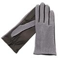 Grey Olivia / Women Leather Gloves - Iron 7" Karma Leather Gloves