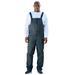 Men's Big & Tall Snowbound Overalls by KingSize in Black (Size L)