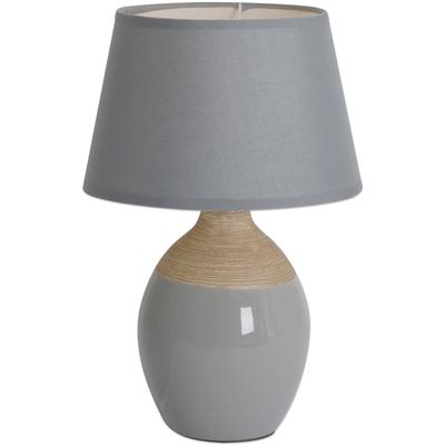 NÄVE Tischleuchte "Tali", weiß, Ø 20,00cm H: 31,00cm, Lampen, aus Keramik mit Textilschirm, Ø 20 cm, Kippschalter an der Zuleitung Image