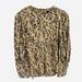 Zara Tops | Nwt Zara Black And Gold Paisley Blouse | Color: Black/Gold | Size: Xs
