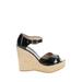 Jimmy Choo Wedges: Black Shoes - Women's Size 40