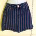 American Eagle Outfitters Skirts | American Eagle Striped Denim Mini Skirt | Color: Blue/Red | Size: 8
