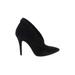 Nine West Heels: Black Print Shoes - Women's Size 8 1/2 - Pointed Toe