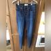 Madewell Jeans | Nwot Madewell Sz 25 Tall 9” Mid-Rise Skinny Jeans Denim | Color: Blue | Size: 25