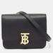 Burberry Bags | Burberry Black Leather Mini Tb Shoulder Bag | Color: Black | Size: Os