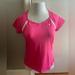 Nike Tops | Nike Dri-Fit Workout, Tennis Shirt, Pink. Size M New! | Color: Pink | Size: M