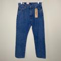 Levi's Jeans | Levi's 551 Z Authentic Straight Big E Denim Jean Men's 27 Blue 90s Skate Nwt | Color: Blue | Size: Waist 27