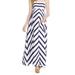 Jessica Simpson Dresses | Jessica Simpson Empire Waist Maternity Maxi Dress | Color: Blue/White | Size: Xlm