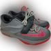 Nike Shoes | Kd 7 Calm Before The Storm Nike Basketball Shoes Size 6.5y | Color: Gray | Size: 6.5y