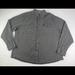 Converse Shirts | Converse Shirt Mens Size Xxl Black Gray Plaid Long Sleeve Button Up | Color: Gray | Size: Xxl