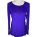 Athleta Tops | Athleta T Shirt Sz Extra Small Women Purple Long Sleeve Running Gym Workout | Color: Purple | Size: Xs