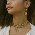 Anthropologie Jewelry | New~ Anthropologie Casa Clara "Yosemite" Gold And Silver Drop Earrings | Color: Gold/Silver | Size: Os