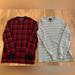 Polo By Ralph Lauren Shirts | Lot Of 2 Mens Polo Ralph Lauren Thermal Shirts Size M | Color: Gray/Red | Size: M