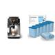 Philips Domestic Appliances 5400 Series Kaffeevollautomat - LatteGo-Milchsystem & Wessper Wasserfilter Kartuschen Kompatibel mit Saeco und Philips Kaffeemaschine - 6er Pack