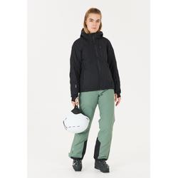 Skijacke WHISTLER "Drizzle", Damen, Gr. 40, schwarz, 100% Polyester, unifarben, casual, kurz, ohne Ausschnitt, Langarm, Jacken, in multifunktionaler und schützender Qualität