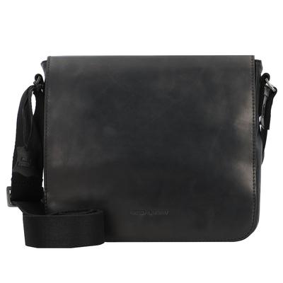 Greenburry - Pure Black Umhängetasche Leder 26 cm Umhängetaschen 1 ct Schwarz Herren Image