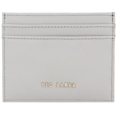 Ted Baker Garcina Kreditkartenetui Leder 10 cm grey Grau Herren Image