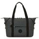 Kipling - Basic Prt Art Shopper Tasche 58 cm Grau Damen