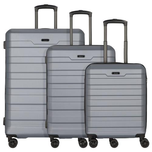 d & n - Travel Line 2400 Kofferset 3tlg. Koffer & Trolleys 1 ct Grau Herren