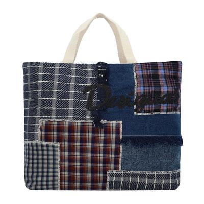 Desigual Casual Romantic Shopper Tasche 42.5 cm blue Violett Damen Image