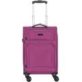 d & n - Travel Line 9204 4 Rollen Kabinentrolley 55 cm Handgepäckkoffer Blau Damen