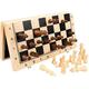 Chess game,Chess 39CM Large Magnetic Tournament Staunton Wooden Chess Board Game Set with Crafted Chesspiece & Storage Slots 2 Extra Queen Chesses