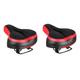 Yardwe 2pcs Exercise Bikes Exercie Bikes Comfortable Bike Seats Saddle Spring Cycle Seat Reflective Bike Seat Road Bike Seat Pad Bike Cushion Road Bike Saddle Bike Bag Shelf Bag Electric