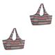 SUPVOX 2pcs Yoga Mat Duffle Bag Hand Bag Gym Tote Bag Yoga Kit Bag Backpack Duffel Bag Pilates Mat Tote Bag Yoga Mat Holder Yoga Mat Tote Bag Sling Sports Bag Folk-Custom Suspenders