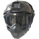 Airsoft Helmet and Mask Fast Base Jump Helmet PJ Style Airsoft Helmets Tactical full face mask with detachable and adjustable goggles