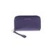 MICHAEL Michael Kors Leather Wristlet: Purple Graphic Bags