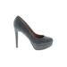 Dolce Vita Heels: Gray Marled Shoes - Women's Size 8 1/2