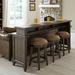 Wade Logan® Bronzavia 4 Piece Coffee Table Set Wood in Brown | Wayfair A0FA579EB7C644D0800AB7A6E390FD51