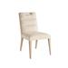 Tommy Bahama Home Sunset Key Aiden Upholstered Back Side Chair Fabric in White/Black | 37 H x 20.75 W x 26.25 D in | Wayfair 01-0578-882-01