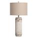 Gracie Oaks Gardendale Resin Table Lamp in Brown/White | 31.5 H x 16 W x 16 D in | Wayfair F4F0D502E67F40B8B553F4FEE77699C6